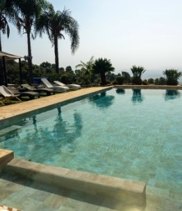 Haogenplast zwembadfolie 3d effect golden