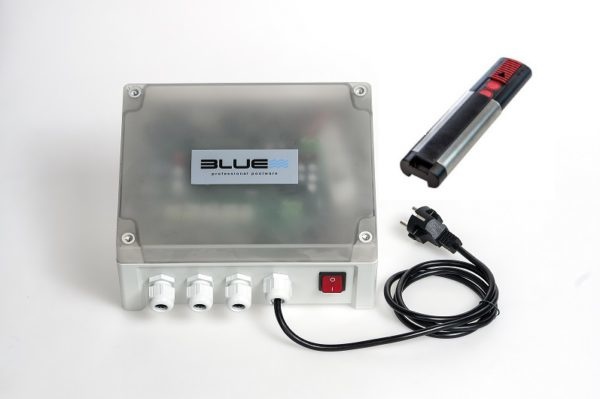 Blue besturingskast 250Nm incl. Afstandsbediening 4-kanaals