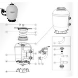 Emaux superpool filter drain plug
