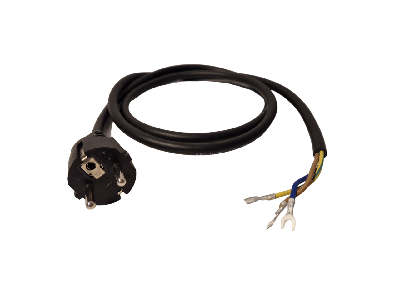 3m Stroomkabel H07 RNF Met Aangegoten Stekker 3x1,5mm²