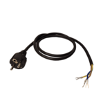 3m Stroomkabel H07 RNF Met Aangegoten Stekker 3x1,5mm²