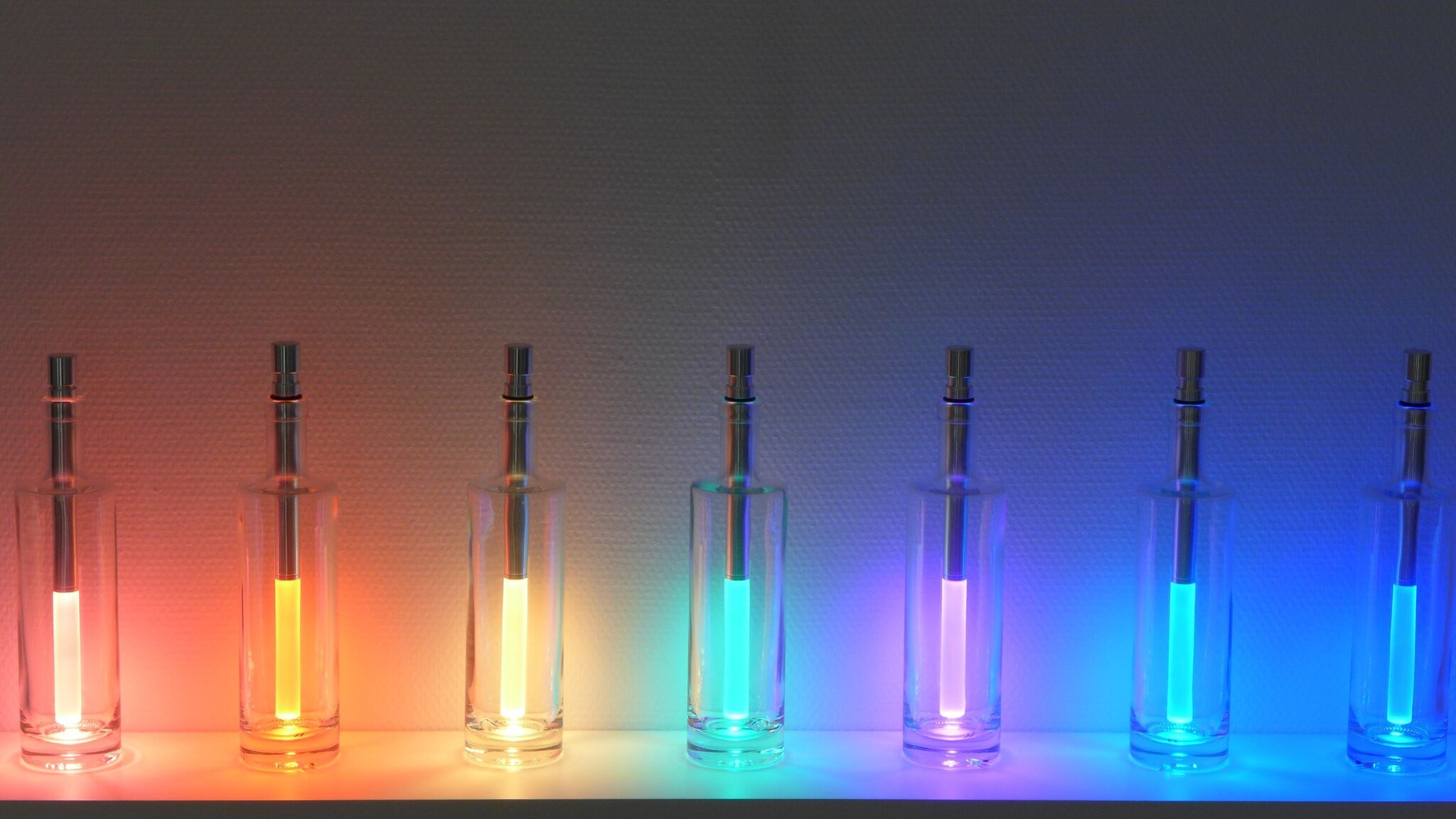 Bottle light LED Lamp voor Fles Wit en Gekleurd Licht