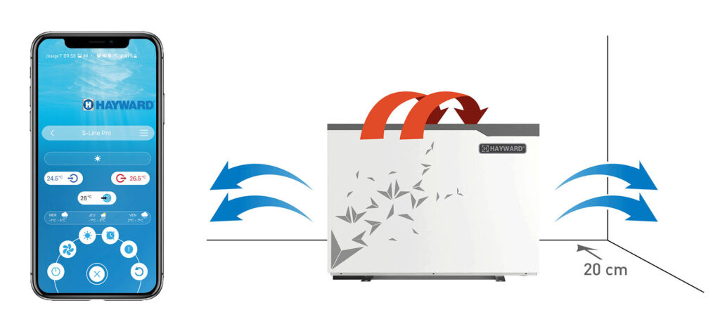Hayward S Line Pro R32 Inverter Warmtepomp