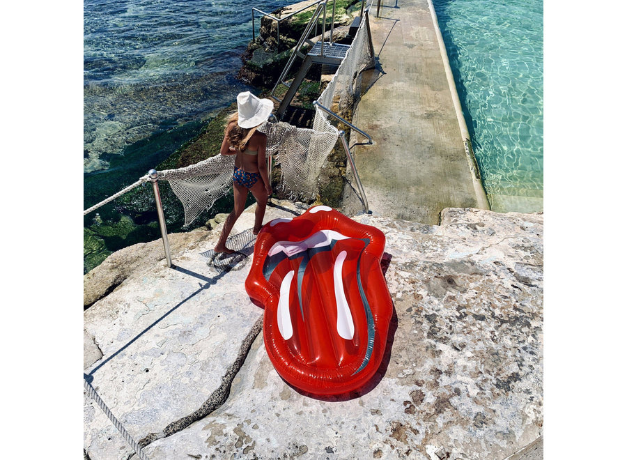 Sunnylife Rolling Stones Luchtbed Deluxe