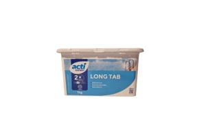 Acti Long tab chloor tabletten 1kg - 250 grams (Enkel Geschikt voor de Belgische markt)