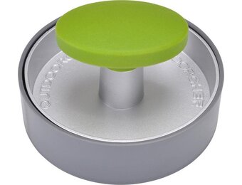 Outdoor Chef Hamburgerpers Ø 12 cm Grijs