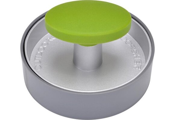 Outdoor Chef Hamburgerpers Ø 12 cm Grijs