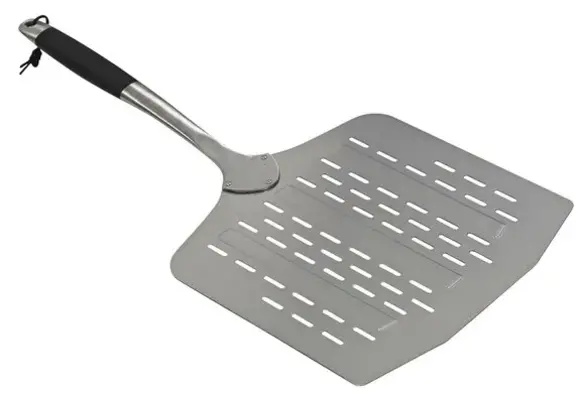 Cozze RVS Pizza Schep met gaatjes