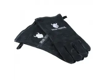 Valhal Outdoors BBQ Accessoire Handschoen Suede Vuurvast Set