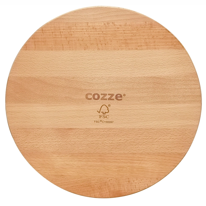 Cozze Serveerplank voor Pizza Bamboe Diameter 35cm