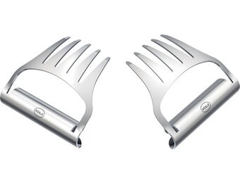 Rösle Barbecue Pulled-Pork RVS Vork - set van 2 stuks