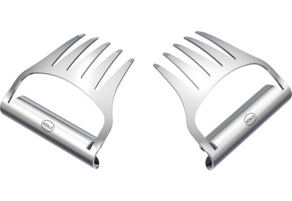 Rösle Barbecue Pulled-Pork RVS Vork - set van 2 stuks