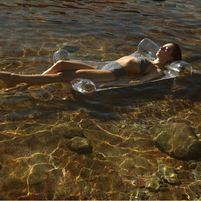 Sunnylife Hangmat transparant glitters