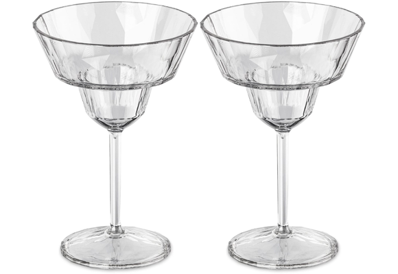Koziol superglas club No.16 margaritaglas 250 ml set van 2 stuks