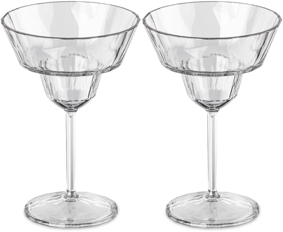 Koziol Superglas Club No. 9, 2 Pezzi, 200 Ml, Bicchiere Da Vino Con Stelo In Plastica 957354