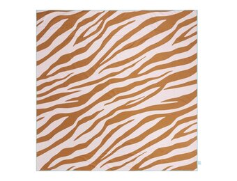 Microvezel handdoek Caramel/Zebra XL