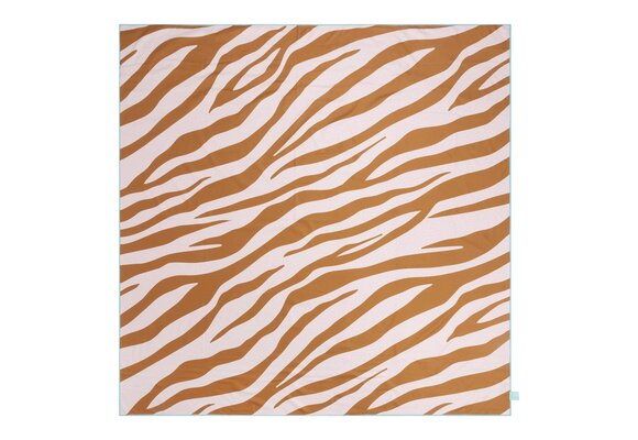 Microvezel handdoek Caramel/Zebra XL