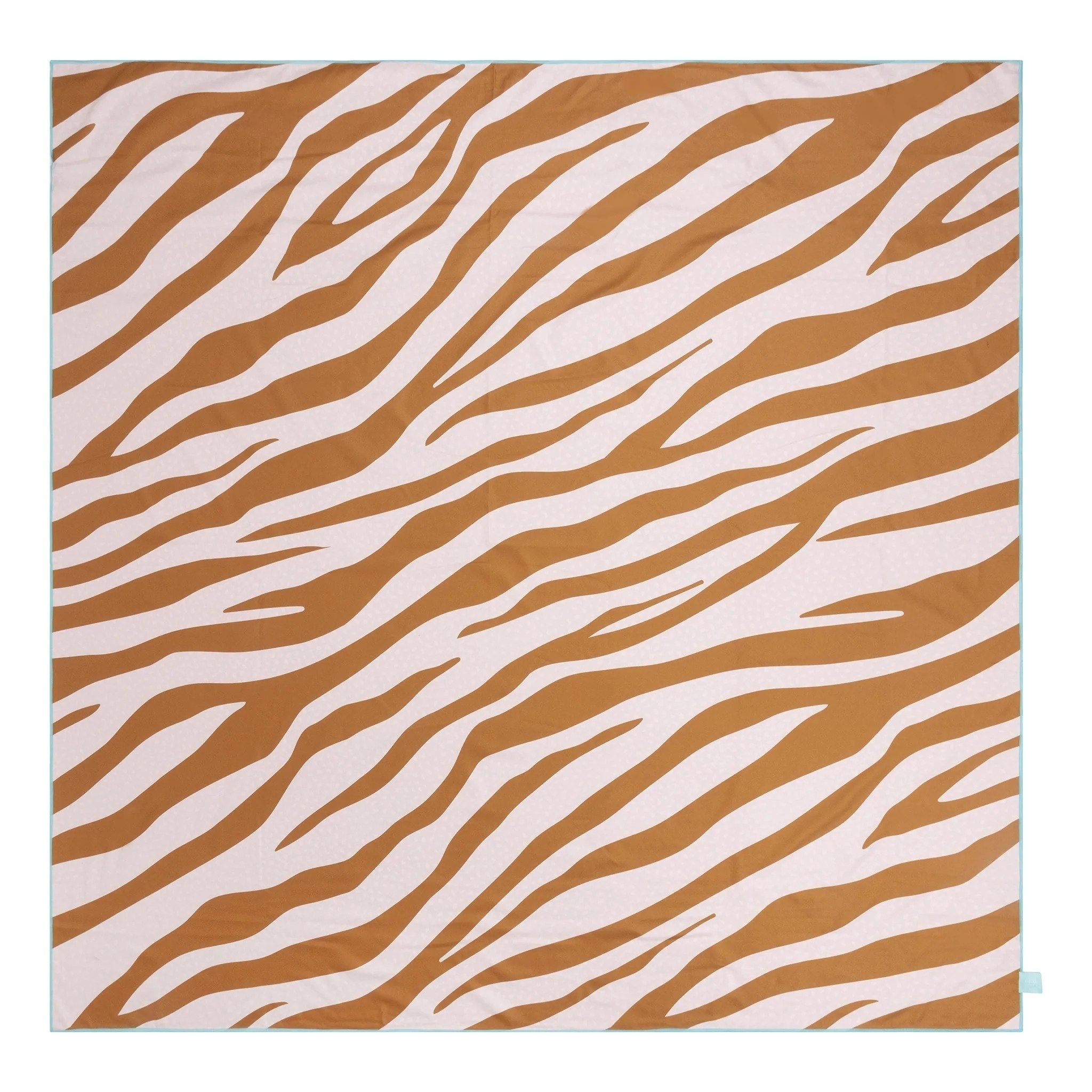 Microvezel handdoek Caramel/Zebra XL