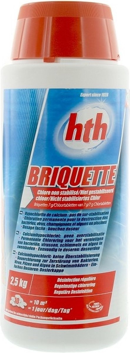 HTH Chloortabletten 7 grams 2,5 Kg