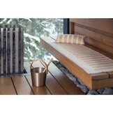 Rento seat cover Laituri 50x150 cm beige/wit