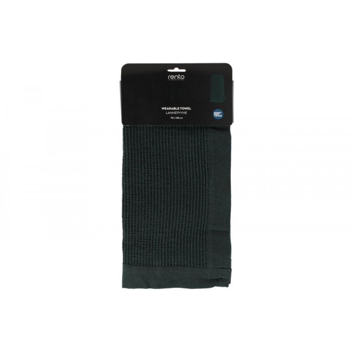 Rento heupdoek Kenno 70x145 cm zwart/donkergroen