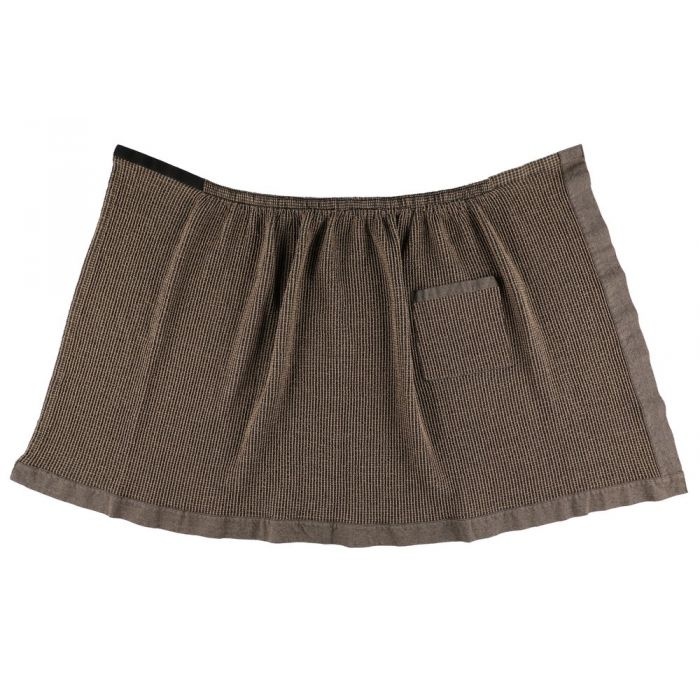 Rento Heupdoek Kenno 70x145 cm zwart/beige