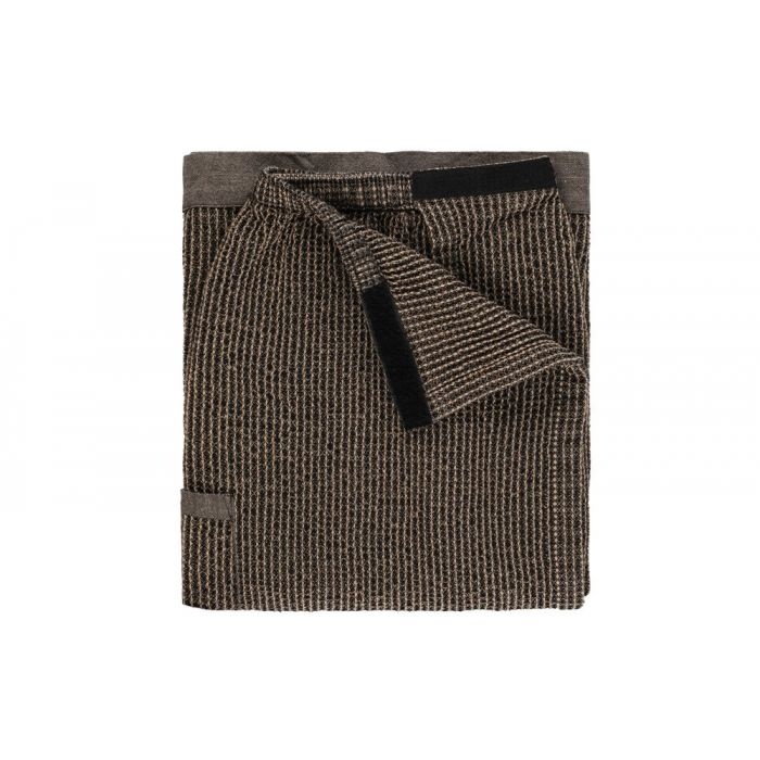 Rento Heupdoek Kenno 70x145 cm zwart/beige