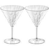 Koziol superglas club No.12 martiniglas 250 ml set van 2 stuks