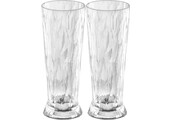 Koziol superglas club No.11 bierglas 500 ml set van 2 stuks