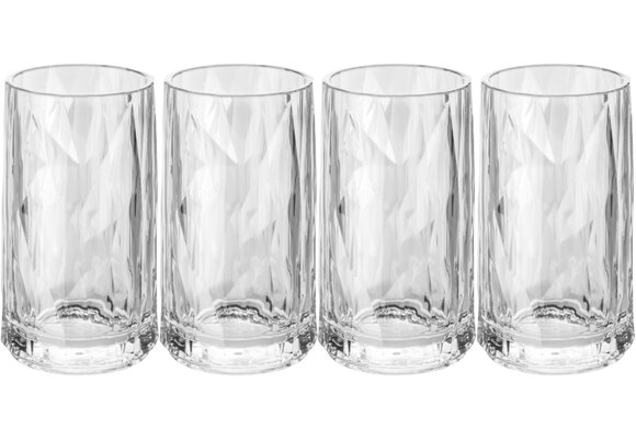Koziol superglas club No.07 shotglas 40 ml set van 4 stuks