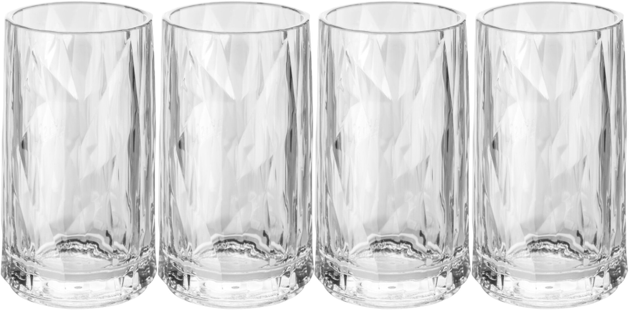 Koziol superglas club No.07 shotglas 40 ml set van 4 stuks
