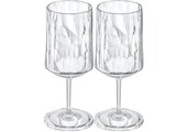 Koziol superglas club No. 04  wijnglas 300 ml- set van 2 stuks