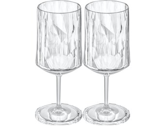 Koziol superglas club No. 04  wijnglas 300 ml- set van 2 stuks