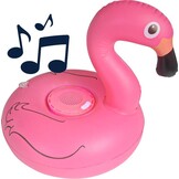 Celly Poolspeaker opblaasbare flamingo bluetooth