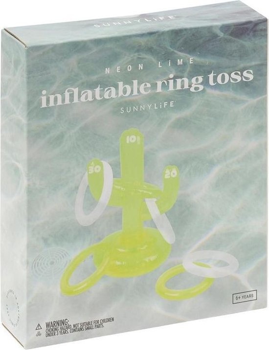 Sunnylife Opblaasbare Ring Gooien Cactus