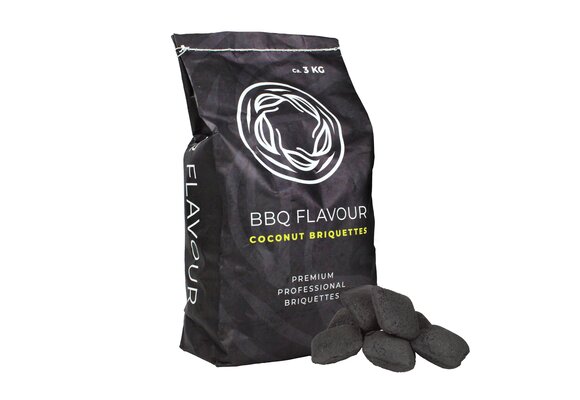 Yakiniku BBQ Flavour Accessoire Briquettes Houtskool Coconut 3 kg