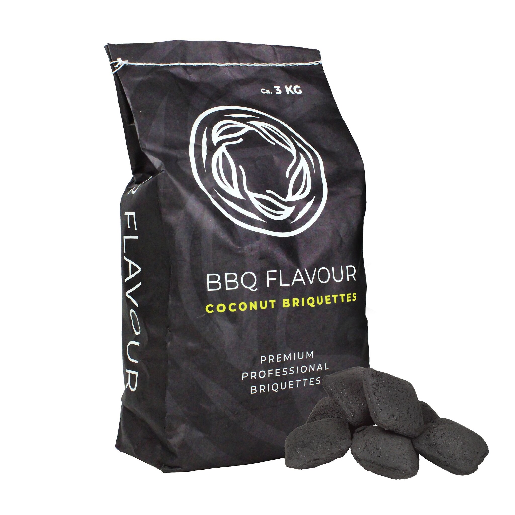 Yakiniku BBQ Flavour Accessoire Briquettes Houtskool Coconut 3 kg