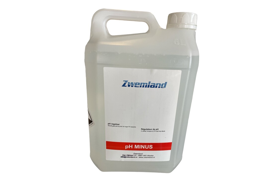 Zwemland Ph min 5 liter - Vloeibaar