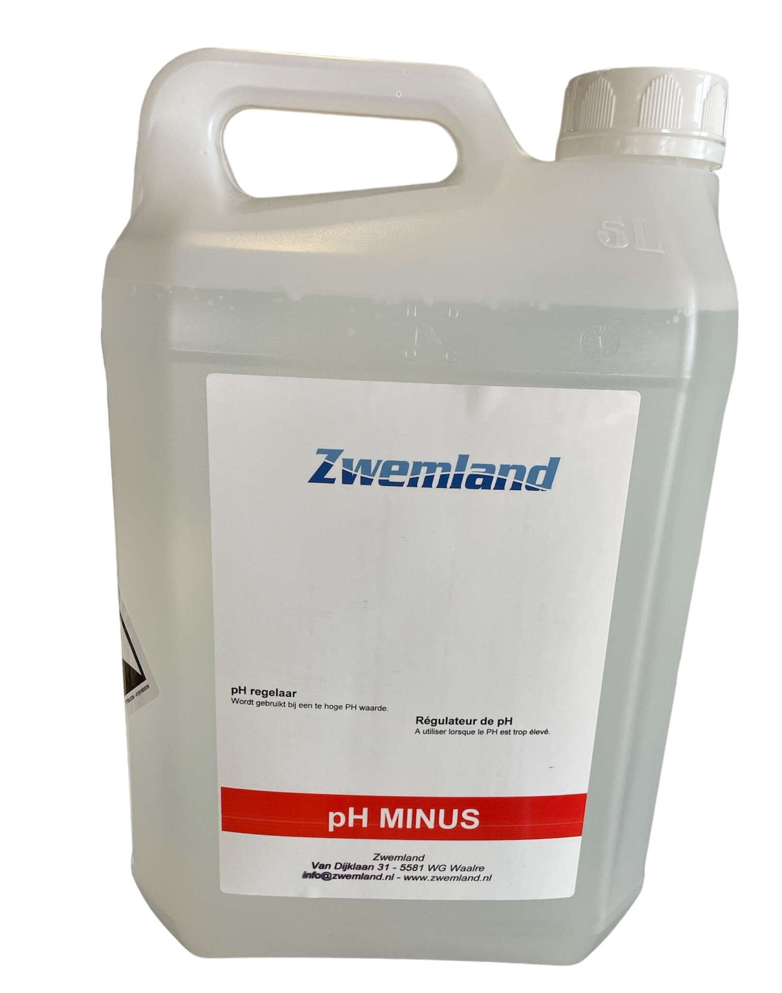 Zwemland Ph min 5 liter - Vloeibaar