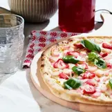 Cozze Serveerplank voor Pizza Bamboe Diameter 35cm