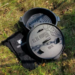 Valhal Outdoor Dutch Oven Braadpan Barbecue 6.1 liter