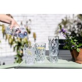 Koziol Crystal waterglas 450 ml set van 2 stuks