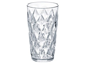 Koziol Crystal waterglas 450 ml set van 2 stuks
