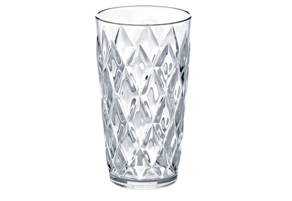 Koziol Crystal waterglas 450 ml set van 2 stuks