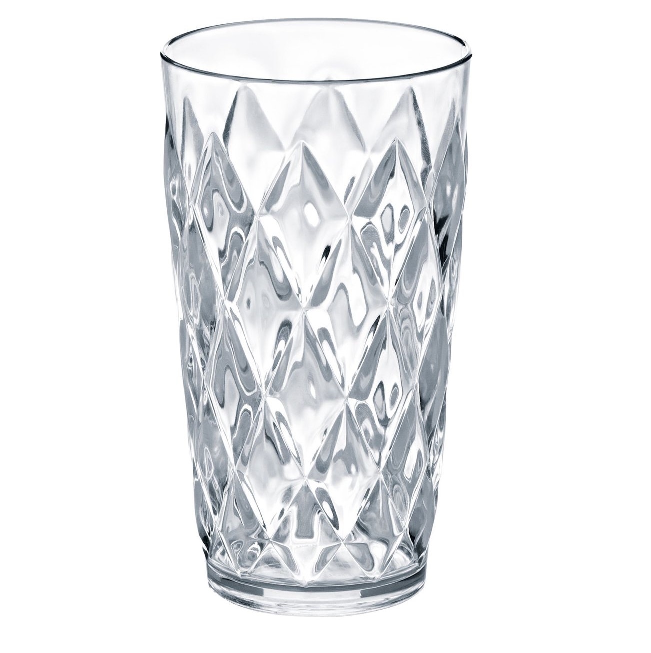 Koziol Crystal waterglas 450 ml set van 2 stuks