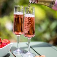 Koziol superglas club No.14 champagneglas 100 ml set van 2 stuks