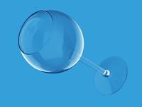 HappyGlass Miss Liza Gin Tonic Glas - Set van 2 Kunststof Glazen  630 ml