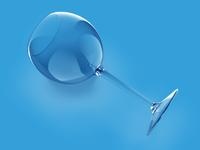 HappyGlass Kunststof Gin Tonic Glas 630 ml - 2 stuks