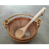 Sauna Opgietlepel Hout - 50 cm