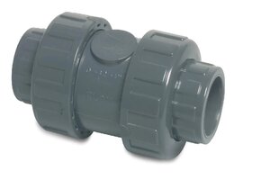 Profec PVC terugslagklep veerblast diverse maten PN 16